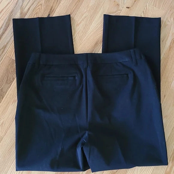 St. John's Bay Strt Leg Mid Rise Pants.  Sz 18W Black. Cotton/Spandex Blend NWOT - Picture 5 of 9